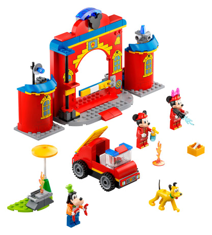 Mickey & Friends Fire Truck & Station