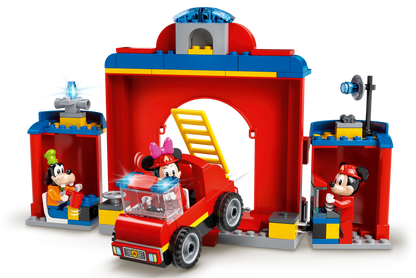 Mickey & Friends Fire Truck & Station