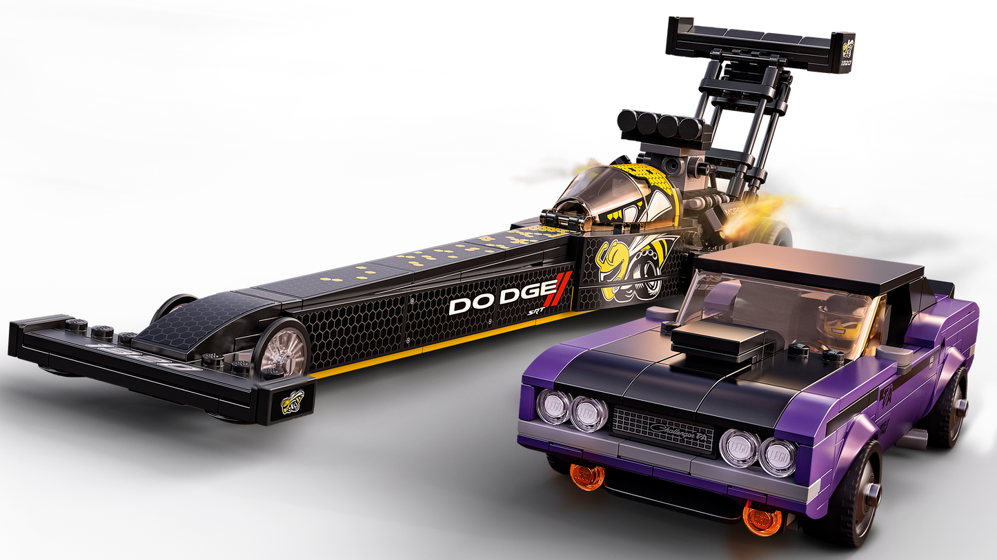 Mopar Dodge//SRT Top Fuel Dragster and 1970 Dodge Challenger T/A