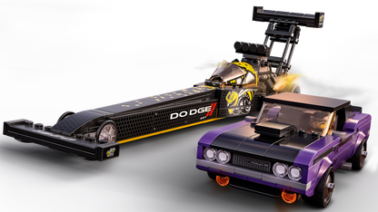 Mopar Dodge//SRT Top Fuel Dragster and 1970 Dodge Challenger T/A