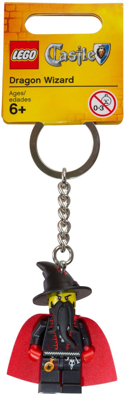 Castle Dragon Wizard Key Chain